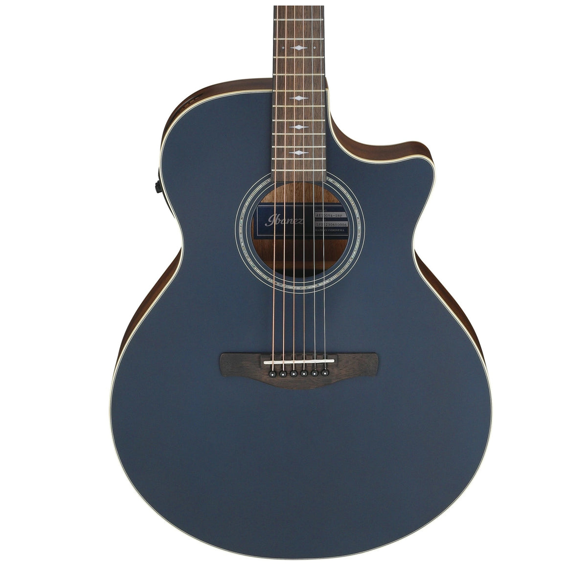 Ibanez AE100- DBFAcoustic-electric Guitar - Dark Tide Blue Flat