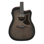 Ibanez AAD50CE-TCB Dreadnought Acoustic Electric Guitar - Transparent Charcoal Burst