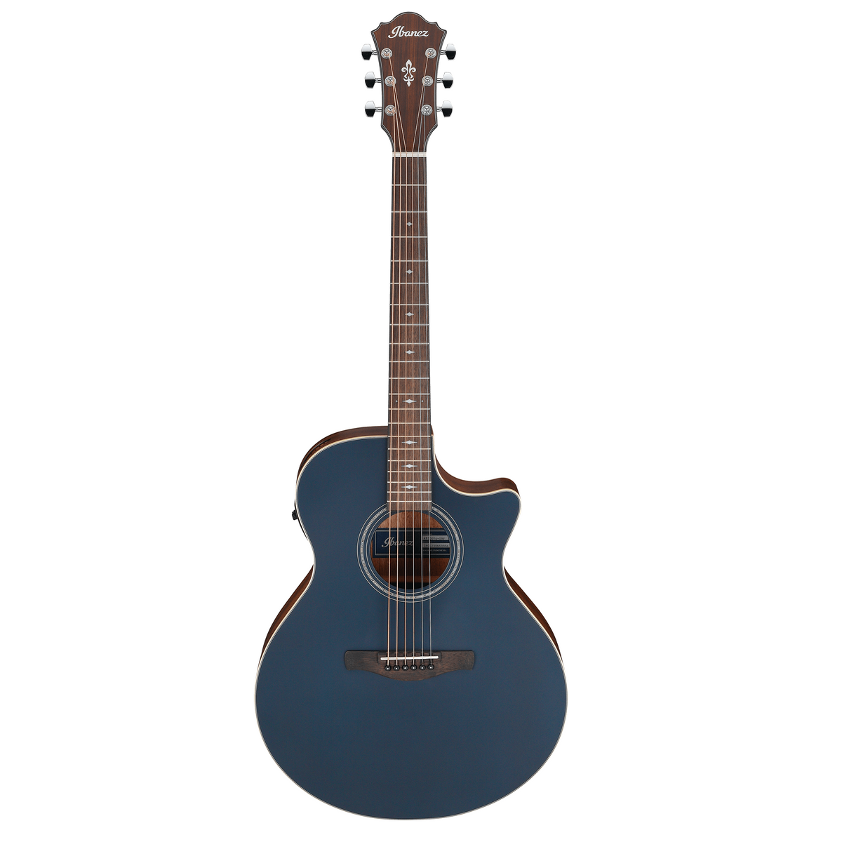 Ibanez AE100- DBFAcoustic-electric Guitar - Dark Tide Blue Flat