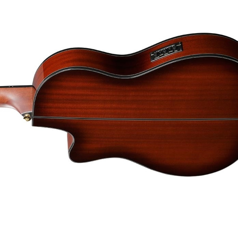 Ibanez GA35TCE-SRR thinline Full Size 40.5" Inch Classical Electro Acoustic Guitar - Sapphire Red High Gloss