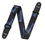 Ibanez GSD50 BL Guitar Strap Blue With Ibanez Logo
