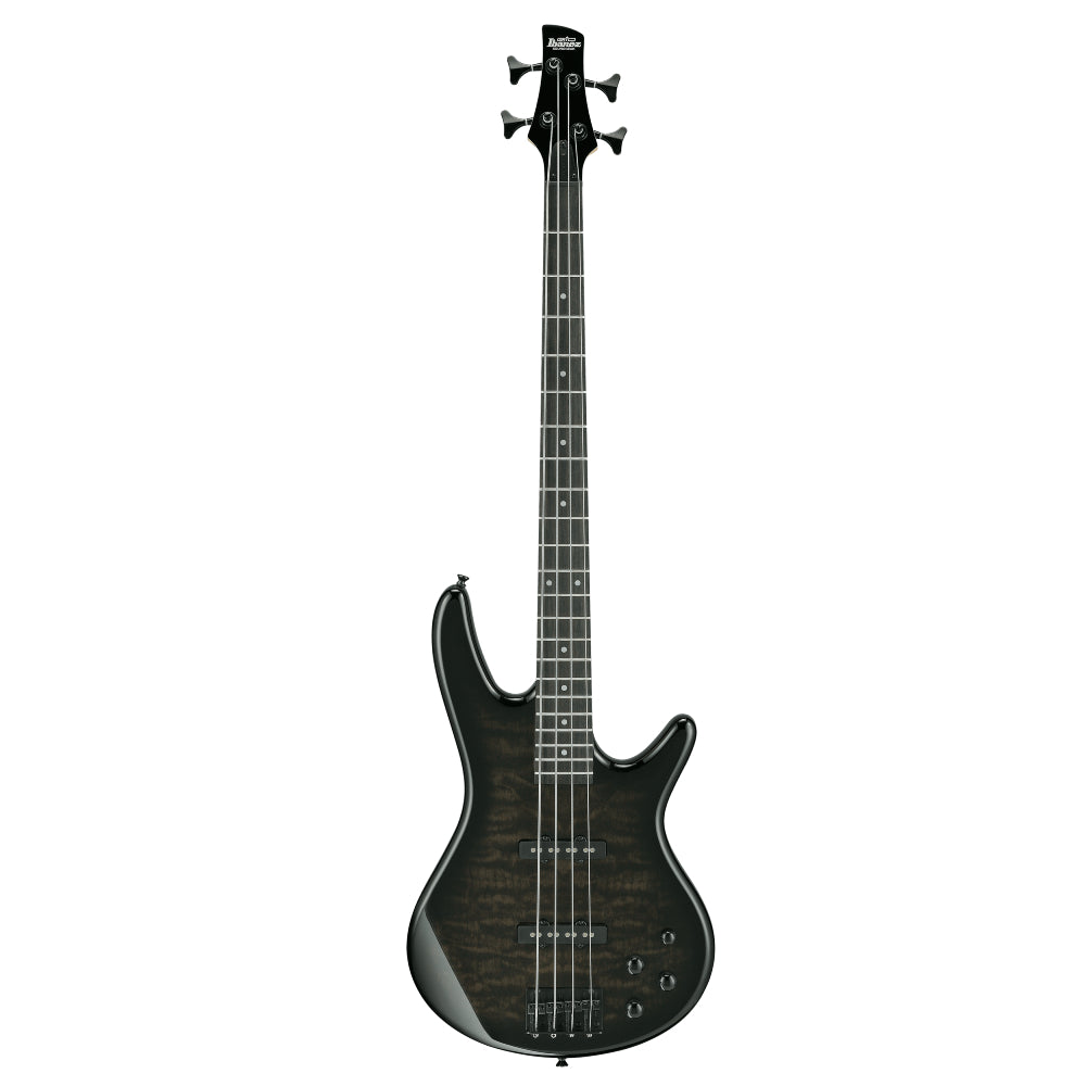 Ibanez GSR280QA TKS Gio 4-String Electric Bass Guitar transparent blac–  Badie Studio & Stores