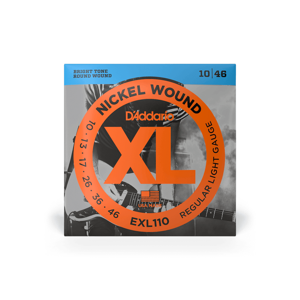 D'Addario EXL110 XL Nickel Wound Electric Guitar Strings - .010-.046 Regular Light | Musical Instruments Accessories | Musical Instruments. Musical Instruments: Accessories By Categories, Musical Instruments. Musical Instruments: Electric Guitar Strings, Musical Instruments. Musical Instruments: Strings By Categories | D'Addario