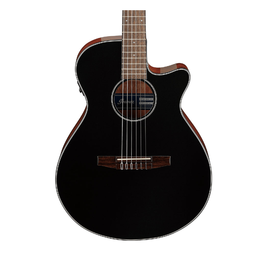 Ibanez AEG50N-BKH Acoustic Electric Classical Guitar - Black High Gloss