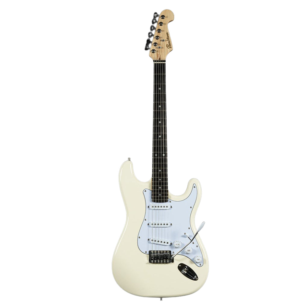 Pearl River GST10-IV Electric Guitar - Ivory Gloss - Included: Gig Bag - Strap - Cable - Set Of Strings