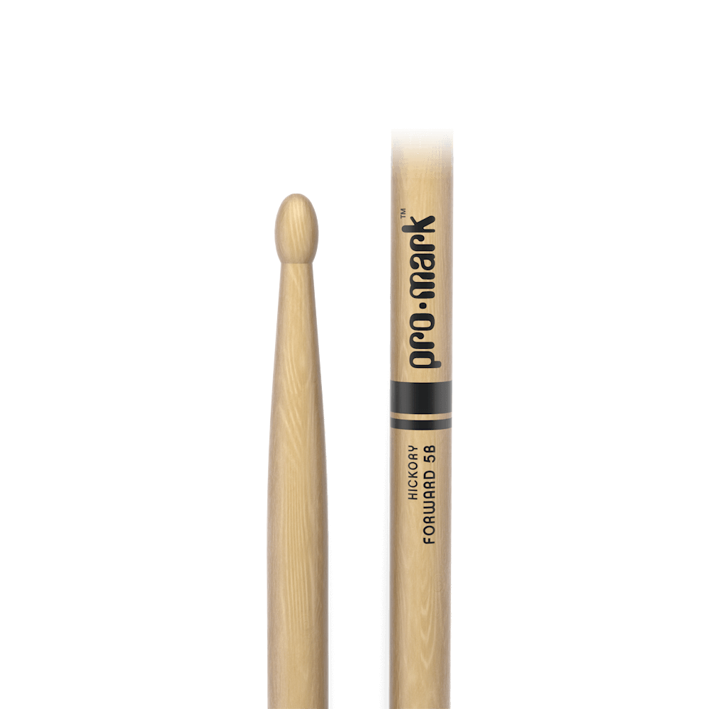ProMark TX5BW Lacquered Hickory FORWARD 5B drumstick