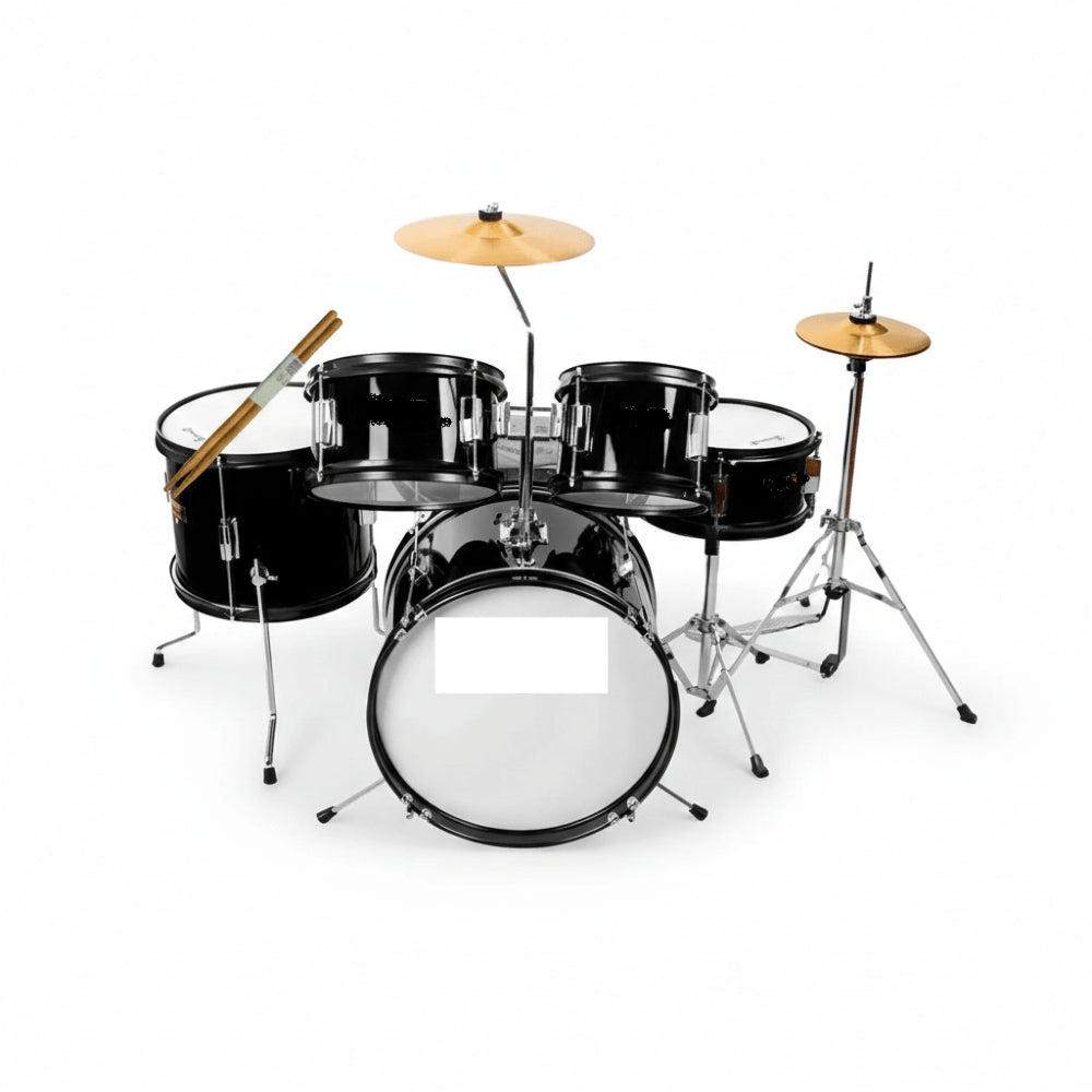 Maxtone MXC-310 BK14" Kids 4 to 10 years old drummers Junior Drum Set Color Finish: Black