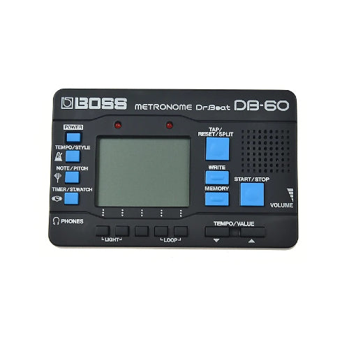 Boss DB-60 Dr. Beat Metronome with Rhythmic Patterns | Musical Instruments Accessories | Musical Instruments. Musical Instruments: Accessories By Categories, Musical Instruments. Musical Instruments: Guitar & Bass Accessories, Musical Instruments. Musical Instruments: Metronome | Boss