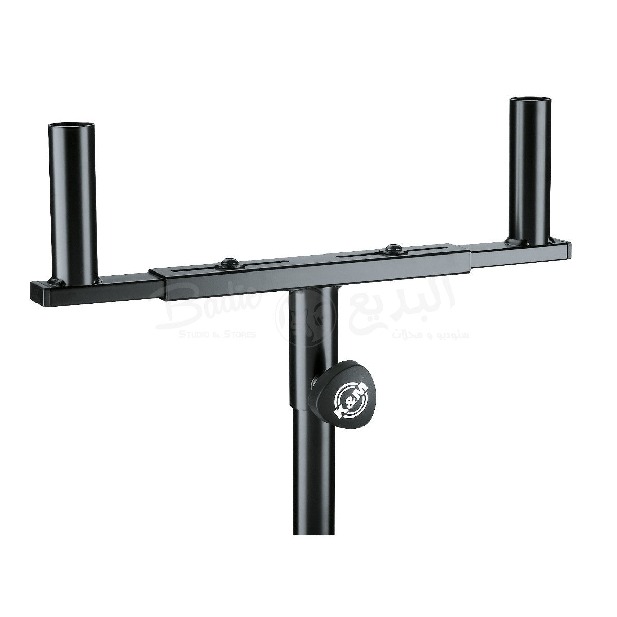 Konig & Meyer 24105-000-55 Speaker Mounting Fork Stand | Adjustable | Professional Audio Accessories | Musical Instruments. Musical Instruments: Accessories By Categories, Musical Instruments. Musical Instruments: Stand By Categories, Professional Audio Accessories, Professional Audio Accessories. Professional Audio Accessories: Speaker Stand, Professional Audio Accessories. Professional Audio Accessories: Stand By Categories | Konig & Meyer