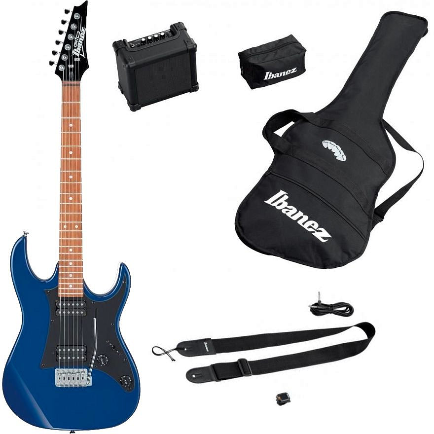 Ibanez Gio Series IJRX20U-BL Jumpstart Electric Guitar Starter Pack - Blue