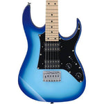 Ibanez Gio Series GRGM21MBLT Gio Mikro Series 6-String RH 3/4 Electric Guitar-Blue Burst