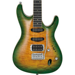 Ibanez SA460QMW-TQB Electric Guitar - TROPICAL SQUASH BURST