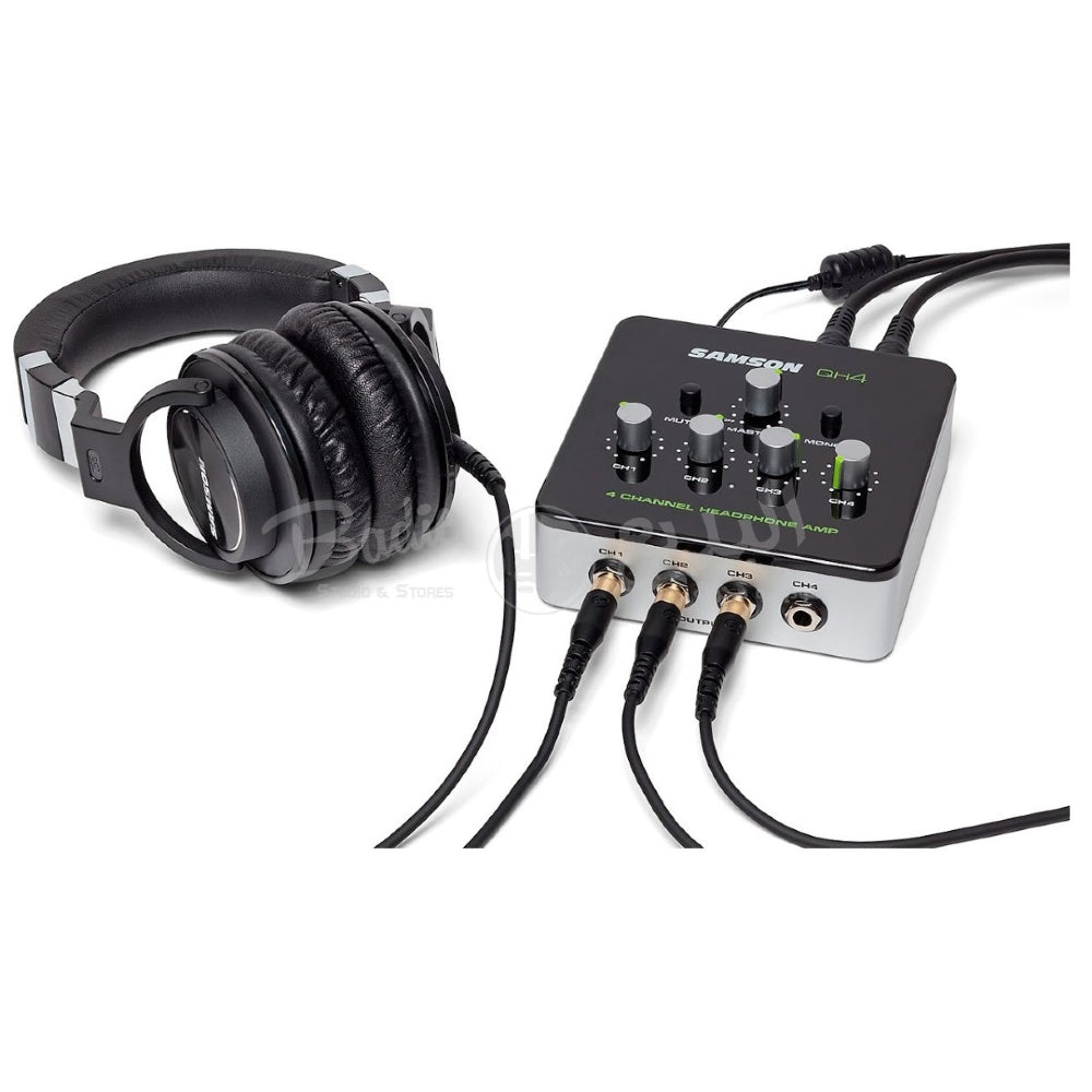 Samson QH4 4-channel Headphone Amplifier