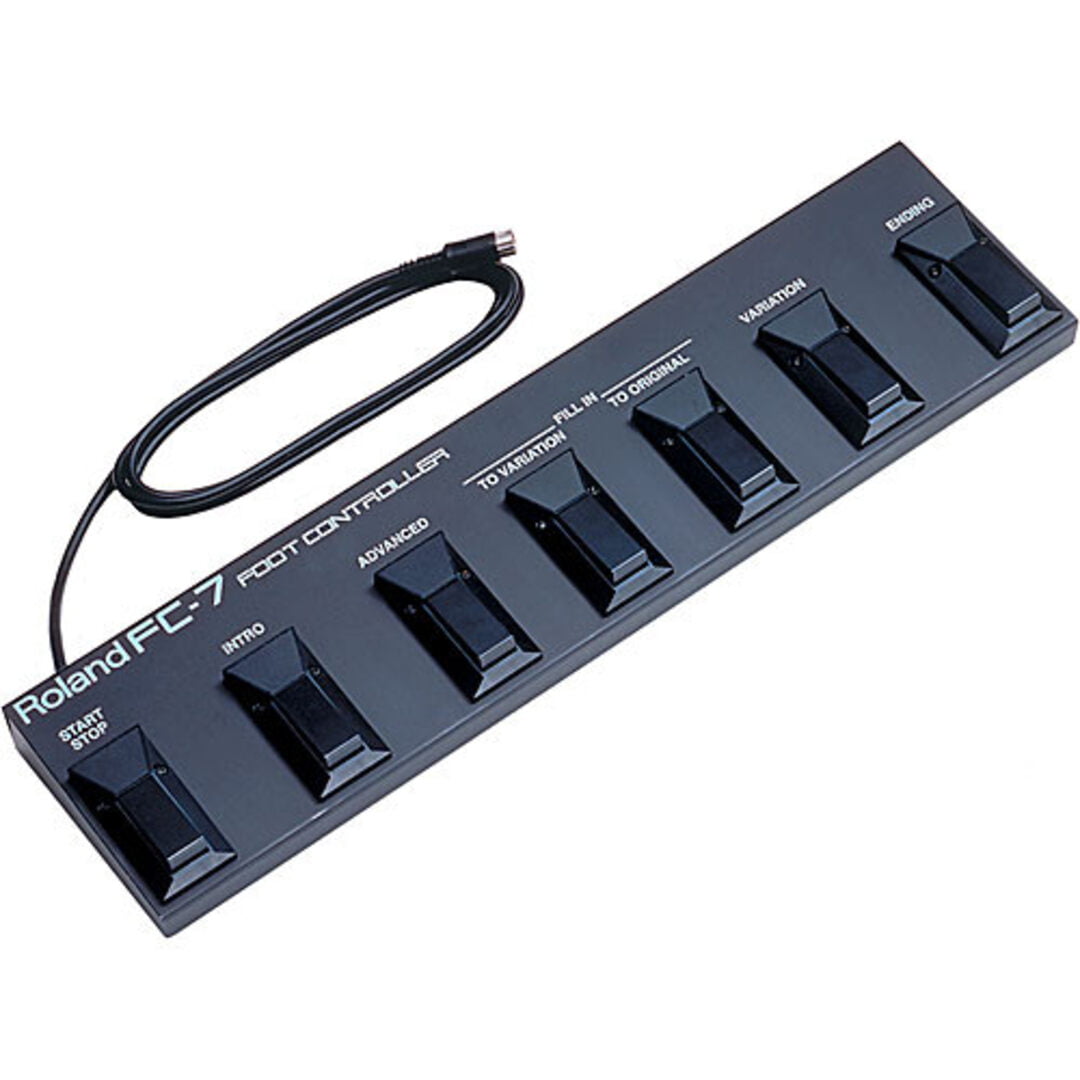 bass pedal midi controller Roland FC-7 Midi Foot Controller– Badie Studio & Stores