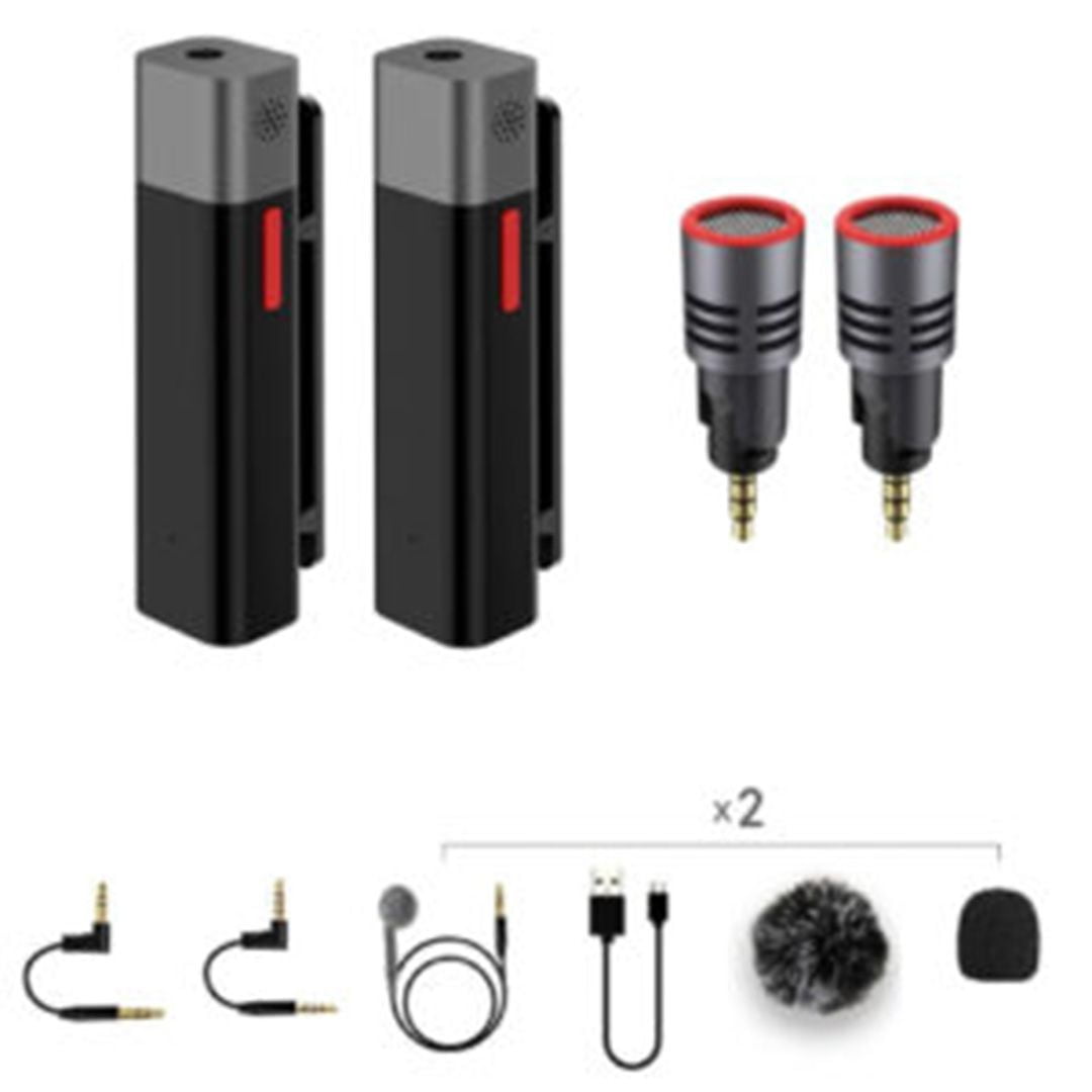 Sabinetek S610 TWS BK 2 Mic SmartMike+ Bluetooth Microphone (Black)
