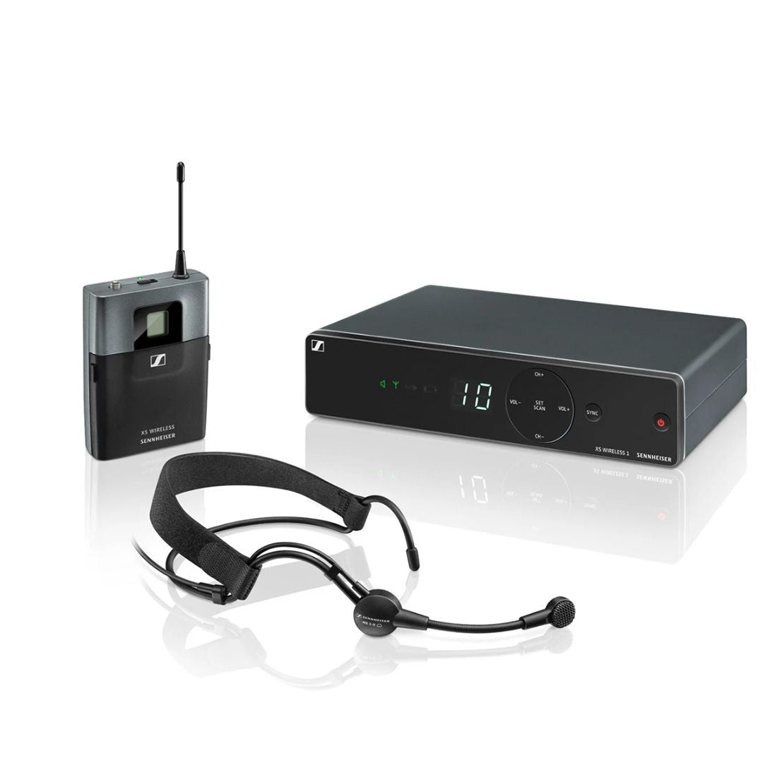 Sennheiser XSW 1-ME3 Headworn Microphone Wireless System | Professional Audio | Professional Audio, Professional Audio. Professional Audio: Microphones, Professional Audio. Professional Audio: Wireless Microphones | Sennheiser