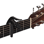 Planet Waves PW-CP-10 NS Artist Acoustic Capo - Black, Adjustable Tension