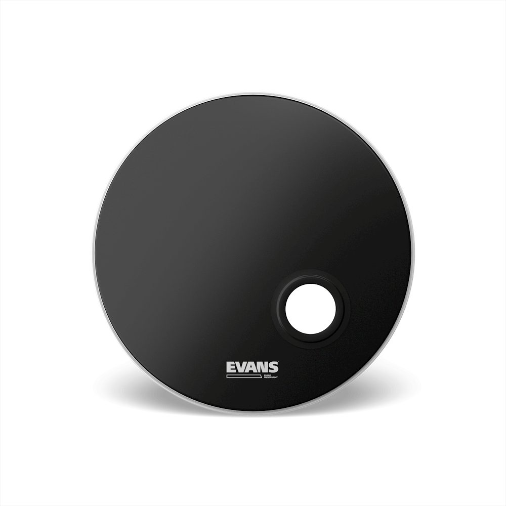 Evans BD22REMAD EMAD RESONANT 22" Bass Drumhead (Black)