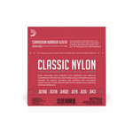 D'Addario EJ27N Silver-Plated Nylon Core Classical Guitar Strings - Normal Tension / Nylon Student Classical Strings