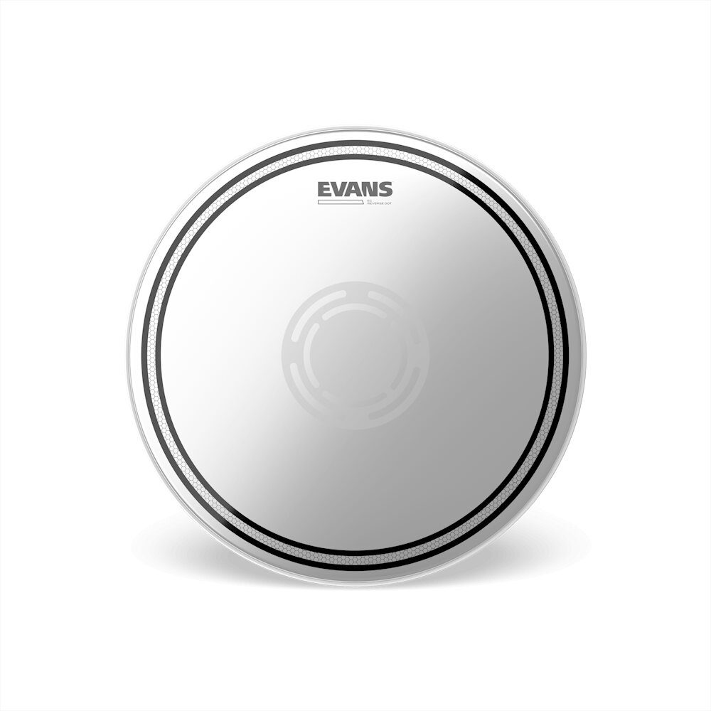 Evans B13ECSRD EC Reverse Dot 13" Frost Coated Snare Batter Drumhead