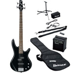 Ibanez Gio Series IJSR190U-BK Jumpstart Electric Bass Guitar Starter Pack - Black