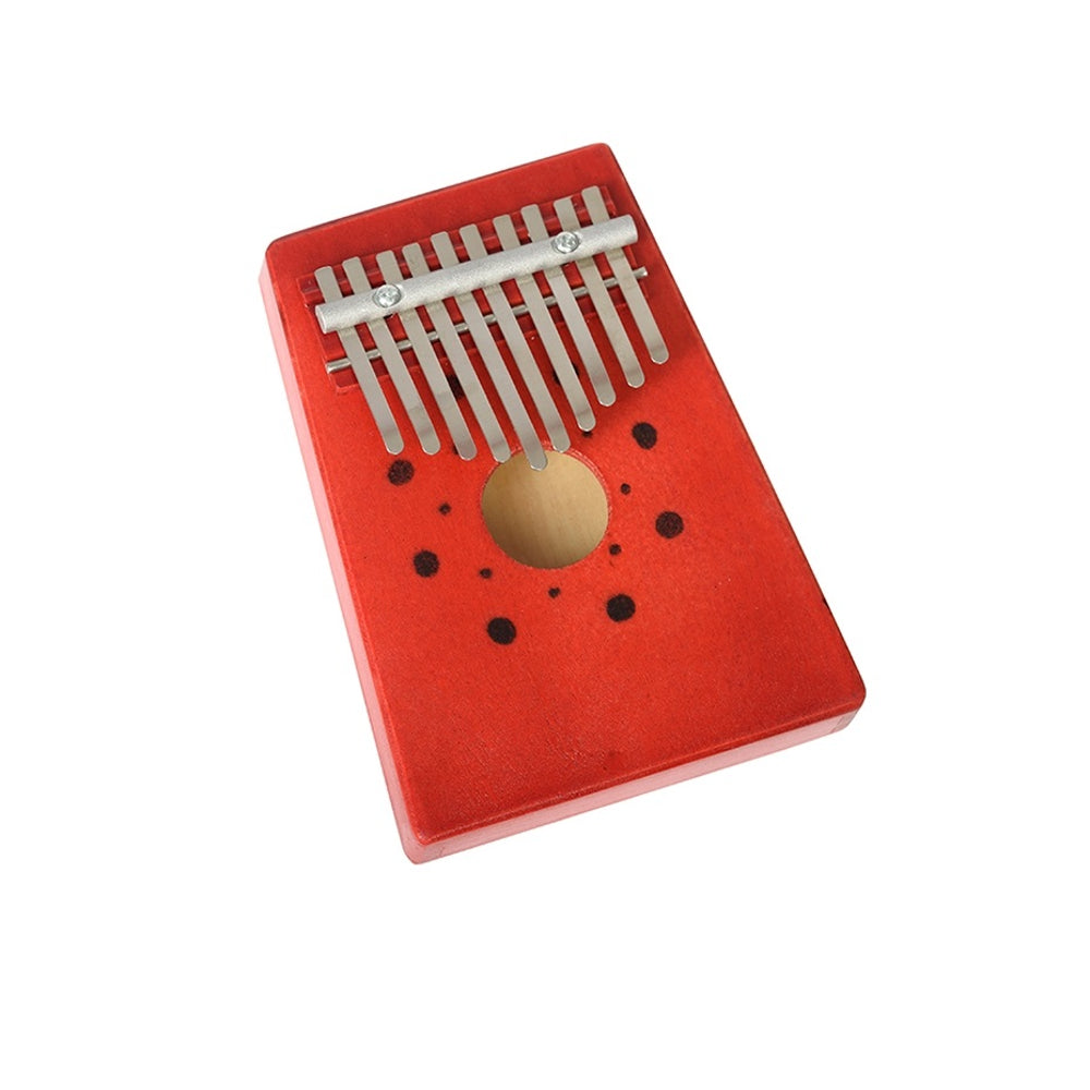 Maxtone AFC-02 10- Note Fine Wood Kalimba Red Maxtone AFC-02 10- Note Fine Wood Kalimba Red