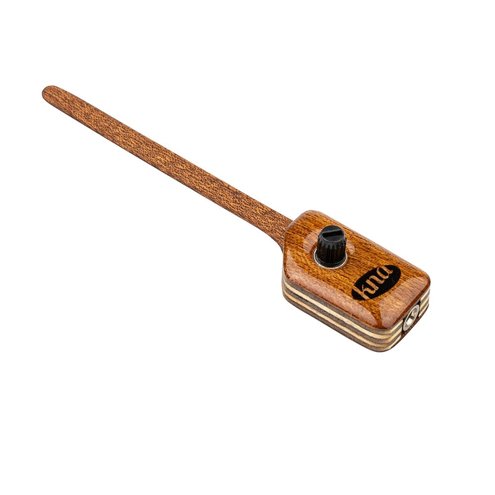 KNA SG-2 Portable bridge-mounted piezo with volume control for steel-string acoustic guitar pickup KNA SG-2 Portable bridge-mounted piezo with volume control for steel-string acoustic guitar pickup
