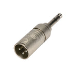 Neutrik NA3MP 3 pole XLR Female – Stereo1/4" plug Adapter