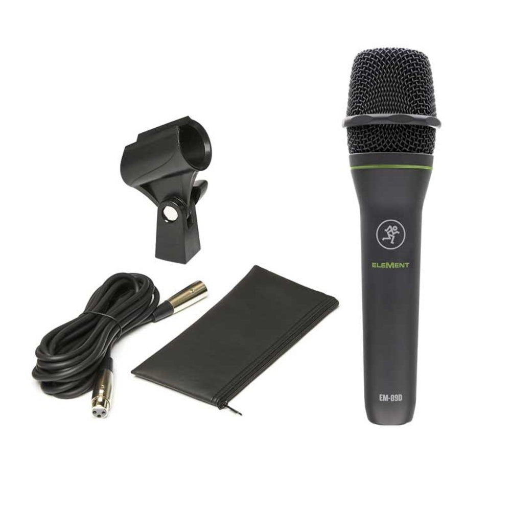 Mackie EM-89D Cardioid Dynamic Vocal Microphone With Cable