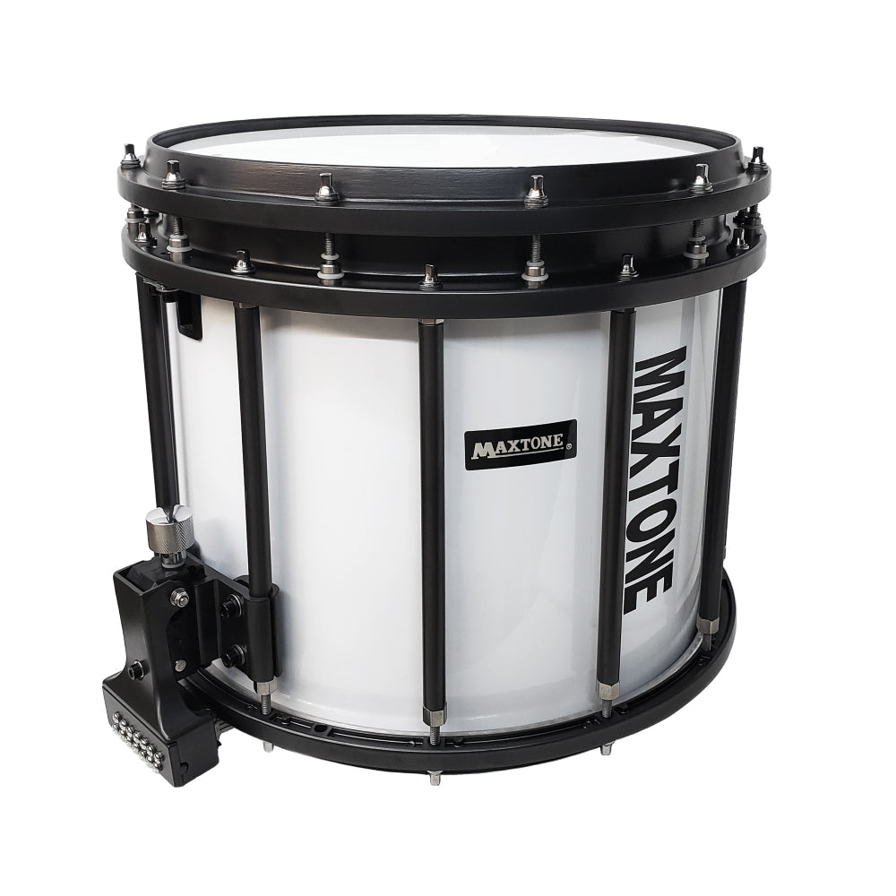 Maxtone MBC-1412 Marching Snare Drum 14 inches x 12 inches White with Black Rim Color | Musical Instruments | Musical Instruments, Musical Instruments. Musical Instruments: Marching Bass Drums, Musical Instruments. Musical Instruments: Marching Drums & Percussions | Maxtone