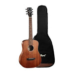 Cort AD MINI M-OP 3/4 Size Mini Body Acoustic Dreadnought Guitar w/Soft Bag