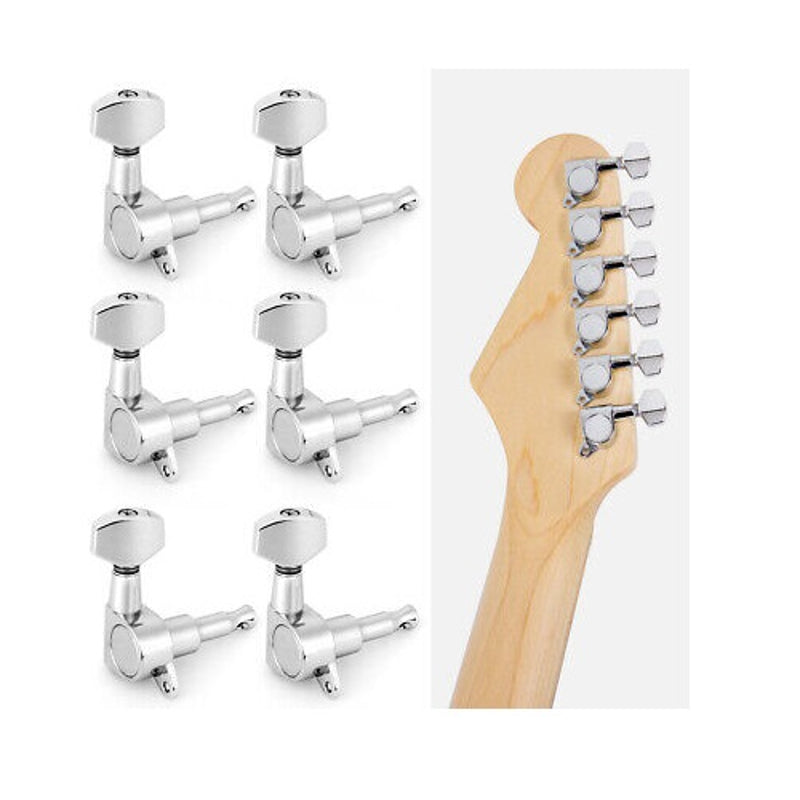 Maxtone GM-8PE 1x6 Guitar Machine Heads Maxtone GM-8PE 1x6 Guitar Machine Heads