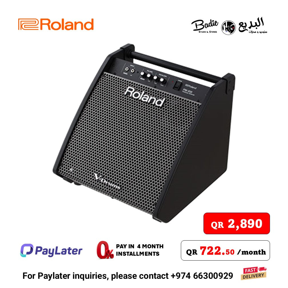 Roland PM-200 180-watt 1x12 inch Personal Combo Drum Monitor Amplifier