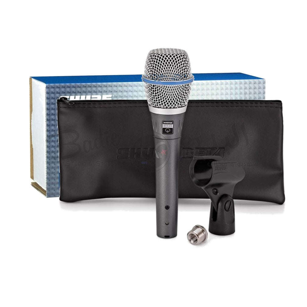 Shure Beta 87A Supercardioid Condenser Handheld Microphone - Note: Microphone Cable Sold Separately Shure Beta 87A Supercardioid Condenser Handheld Microphone - Note: Microphone Cable Sold Separately