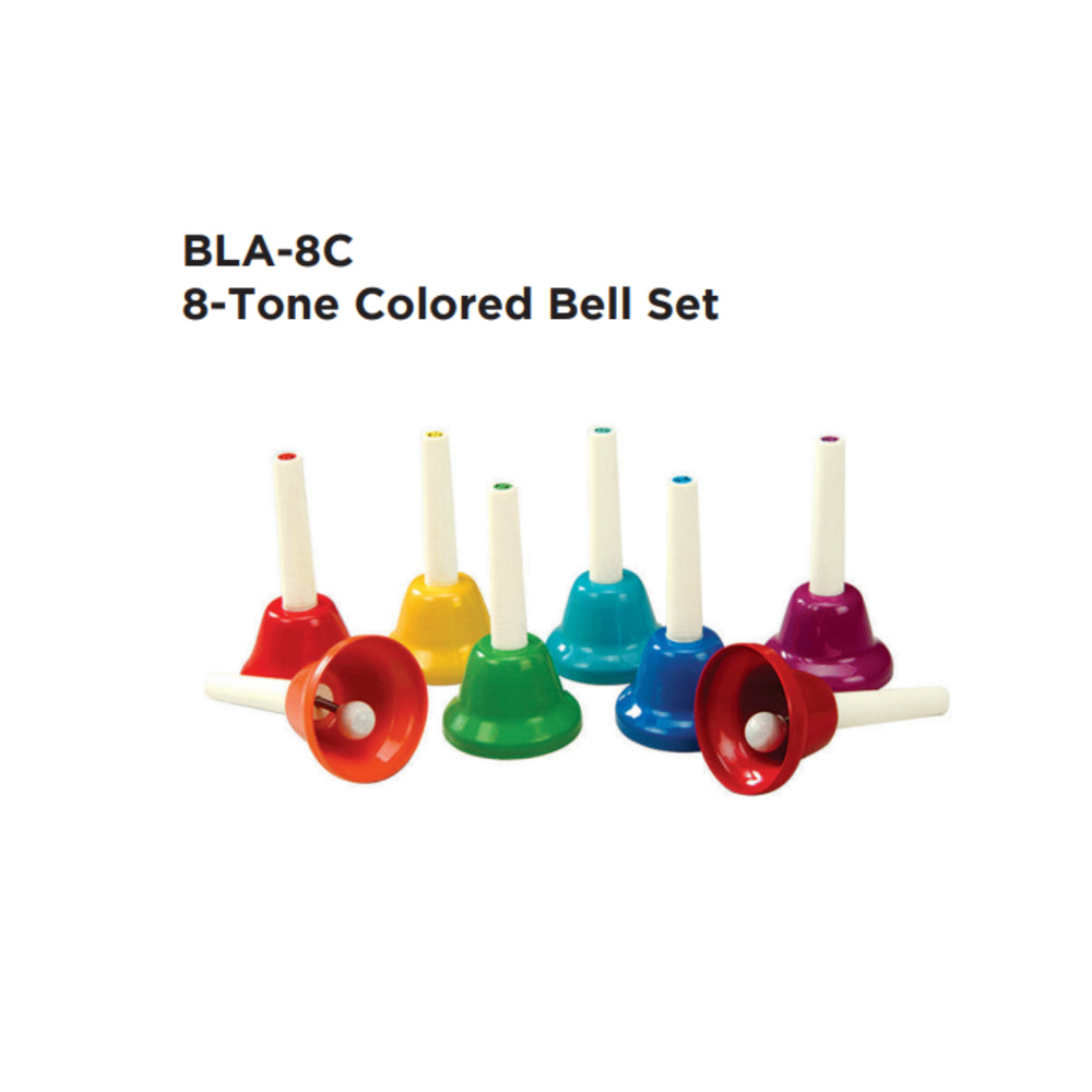Maxtone BLA-8C 8-Tone Colored Bell Set C- A
