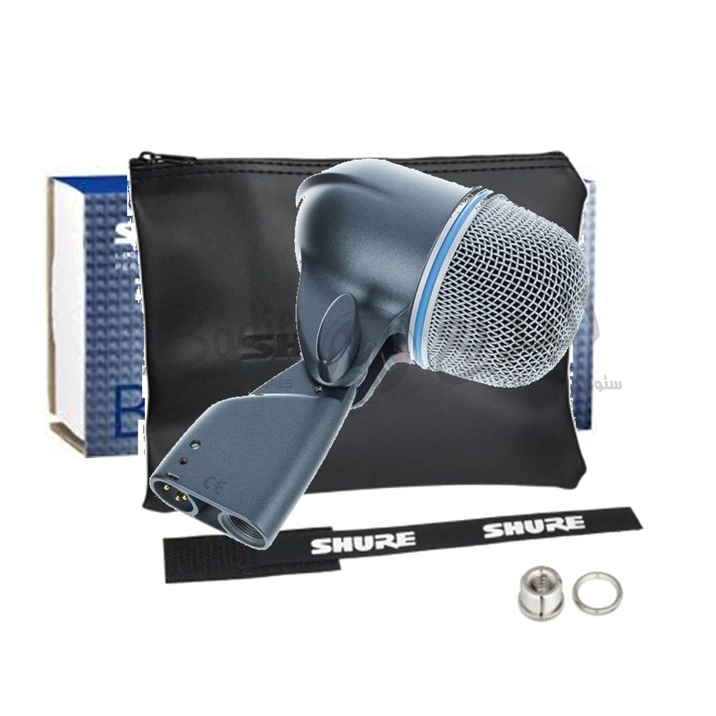 Shure Beta 52A Supercardioid Dynamic Kick Drum Microphone - Note: Microphone Cable Sold Separately