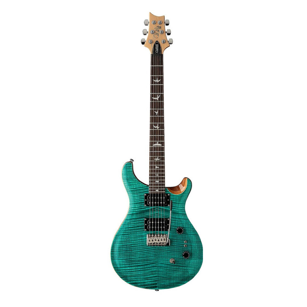 PRS SE Custom 24 C844TU Electric Guitar - Turquoise - Includes PRS Gig Bag PRS SE Custom 24 C844TU Electric Guitar - Turquoise - Includes PRS Gig Bag
