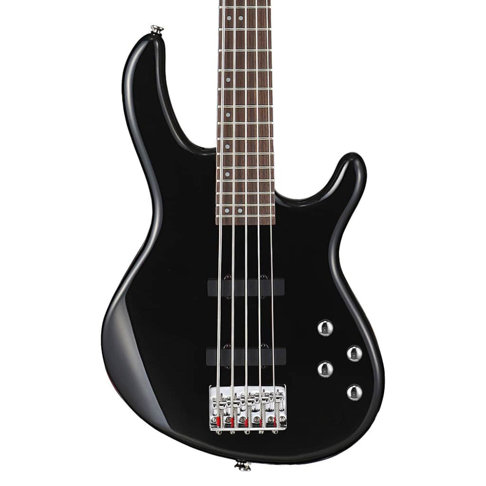 Cort Action Bass V Plus Black 5-String Bass Guitar