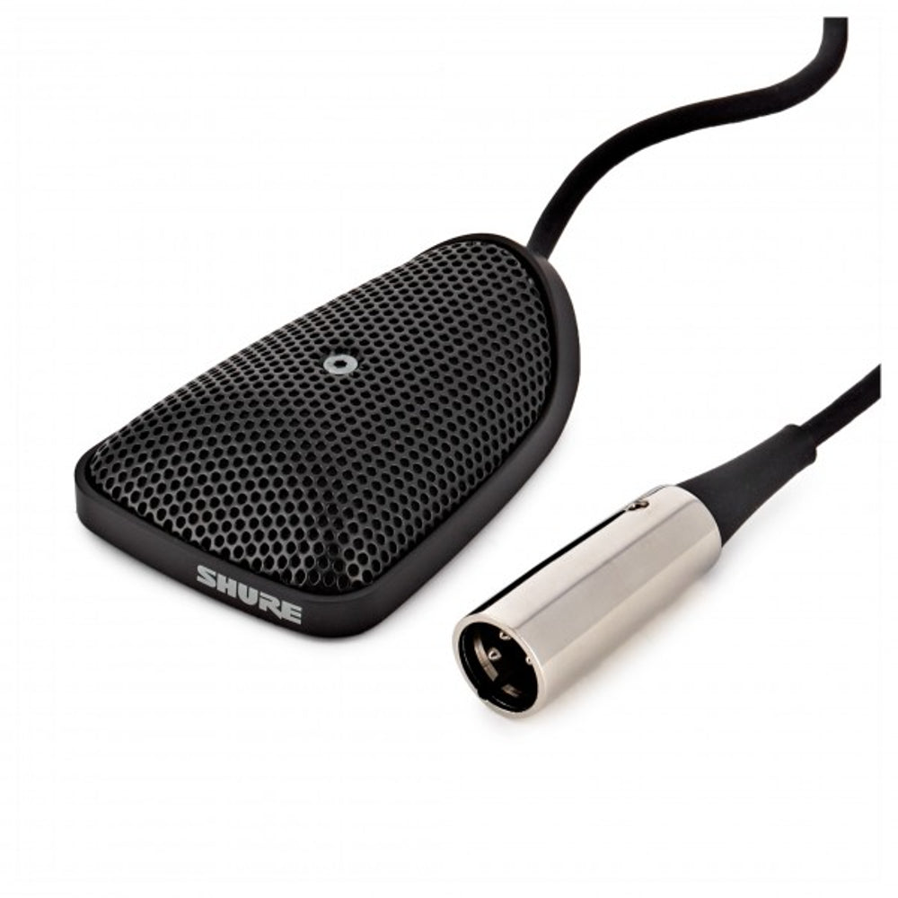 Shure CVB-B/C Centraverse Cardioid Installed Sound Boundary Microphone Black Shure CVB-B/C Centraverse Cardioid Installed Sound Boundary Microphone Black