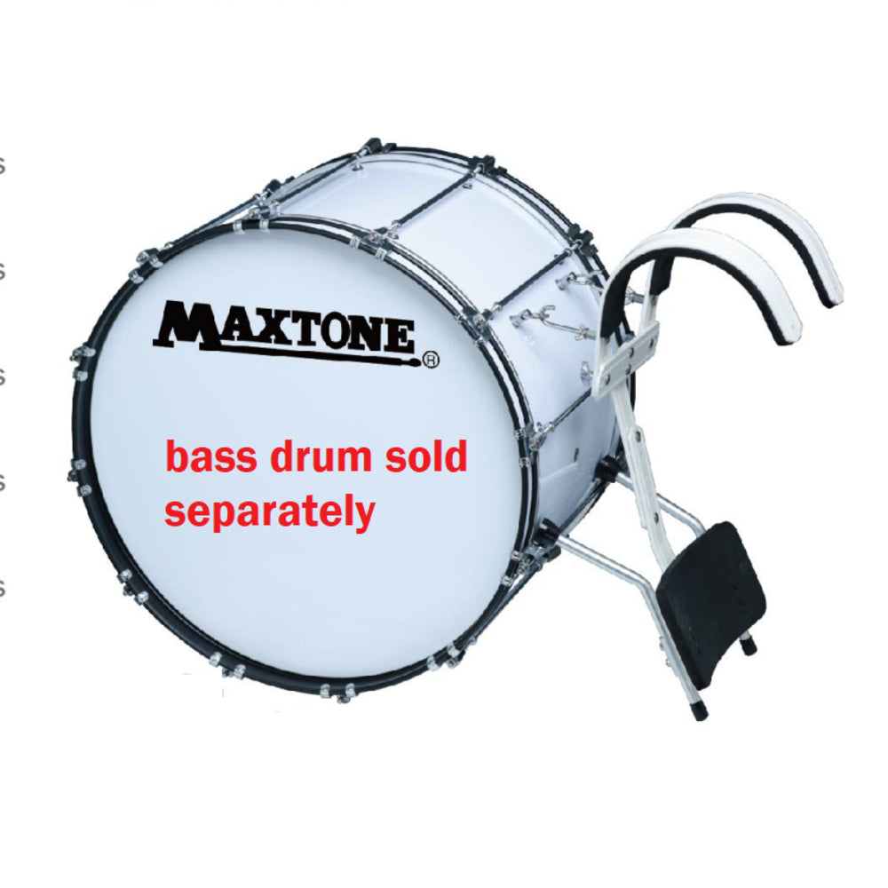 Maxtone DCC-13B VEST Bass Drum Carrier White Finish Maxtone DCC-13B VEST Bass Drum Carrier White Finish
