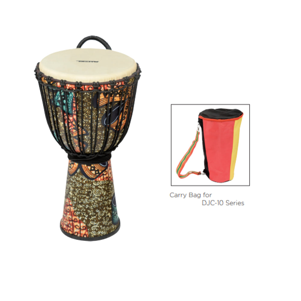 Maxtone DJC-10/B2 10" Djembe Wood-Plastic Composites with Carry Bag