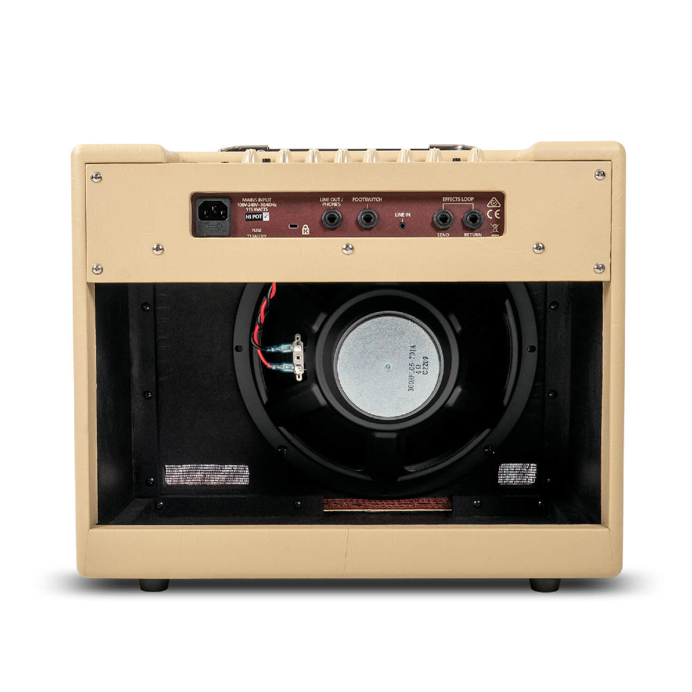 Blackstar Debut 50R 12-inch 50-watt, 1 x 12" Guitar Combo Amplifier Cream Color