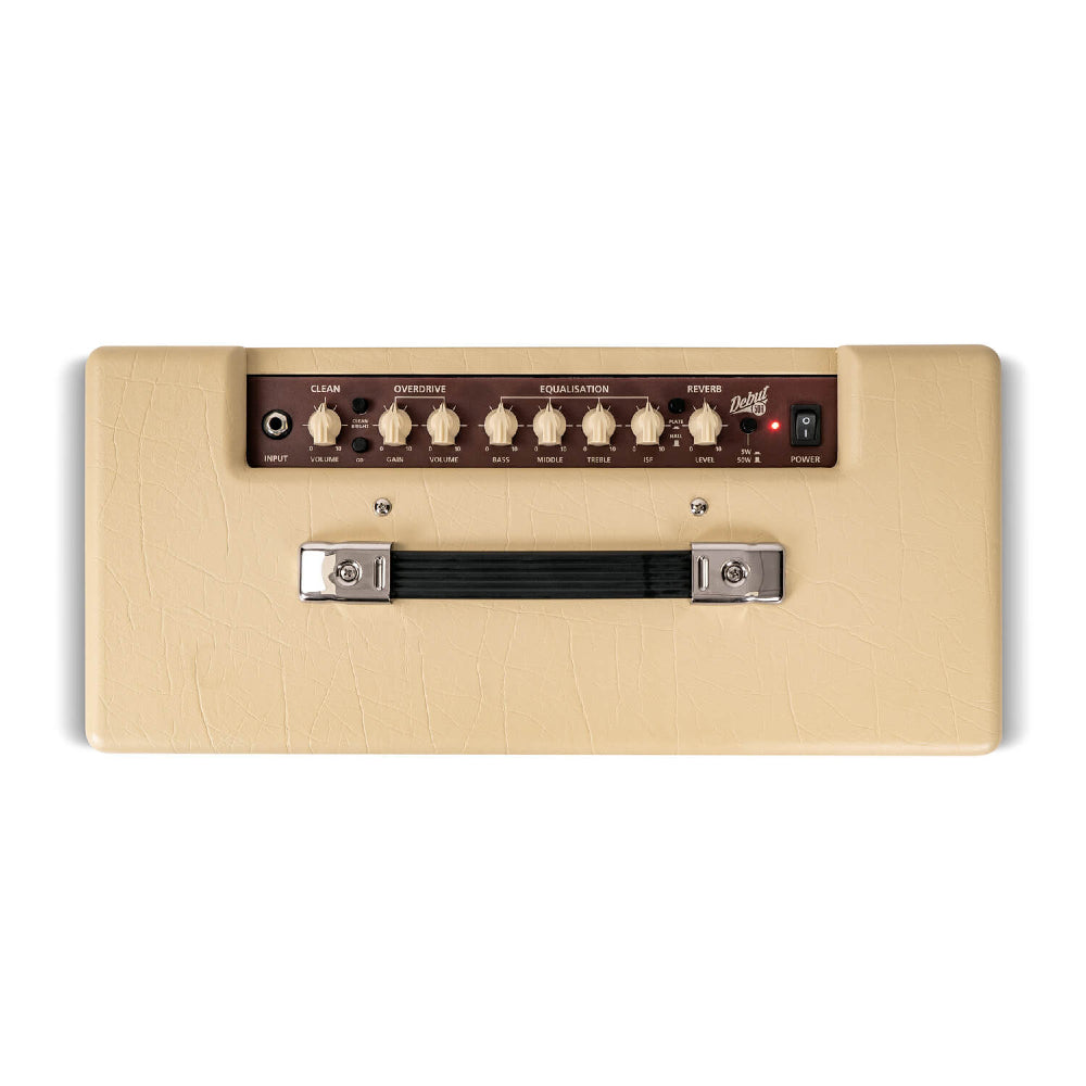 Blackstar Debut 50R 12-inch 50-watt, 1 x 12" Guitar Combo Amplifier Cream Color