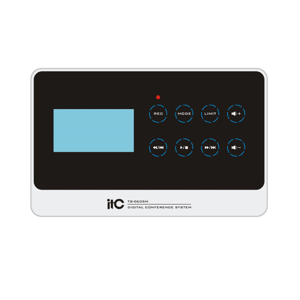 itc TS-0605M Digital Conference System Controller itc TS-0605M Digital Conference System Controller