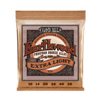 Ernie Ball 2150 Earthwood Phosphor Bronze Extra Light Acoustic Guitar Strings, Gauge 10-50