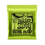 Ernie Ball 2221 Regular Slinky Nickel Wound Electric Guitar Strings, Gauge 10-46