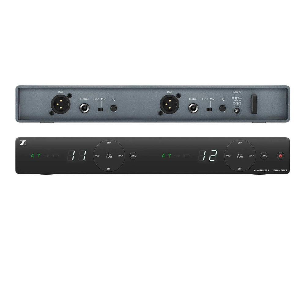 Sennheiser XSW 1-825 Dual Wireless Dual Handheld Microphone System - B band (614-638 MHz)