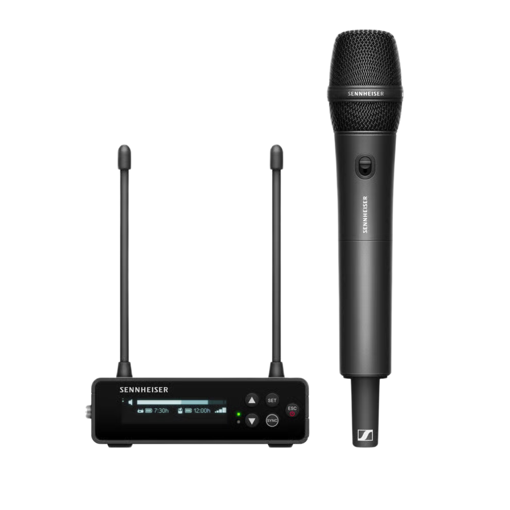 Sennheiser EW-DP 835 SET Portable Camera-Mount Digital Wireless Handheld Microphone System Sennheiser EW-DP 835 SET Portable Camera-Mount Digital Wireless Handheld Microphone System