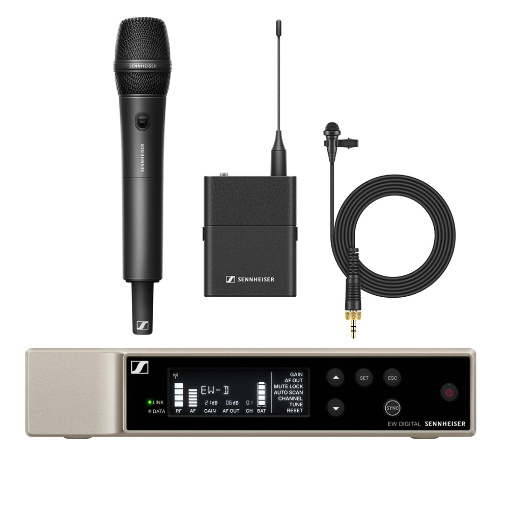 Sennheiser EW-D ME2/835-S SET Digital Wireless Combo Microphone System Sennheiser EW-D ME2/835-S SET Digital Wireless Combo Microphone System