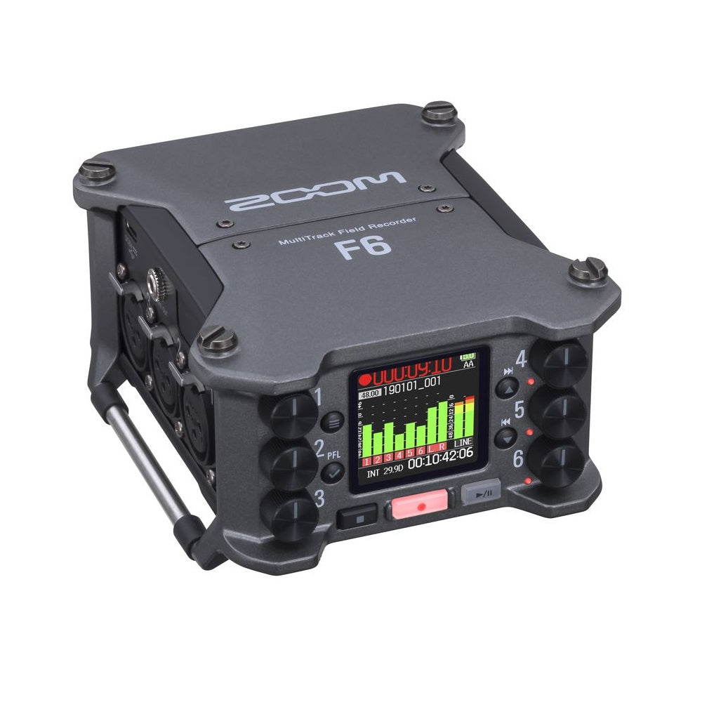 Zoom F6 6-Input / 14-Track Multitrack Field Recorder Zoom F6 6-Input / 14-Track Multitrack Field Recorder